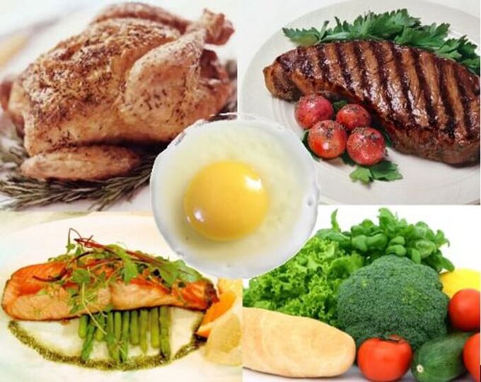 Dishes included in the 14 Day Protein Diet Weight Loss Menu